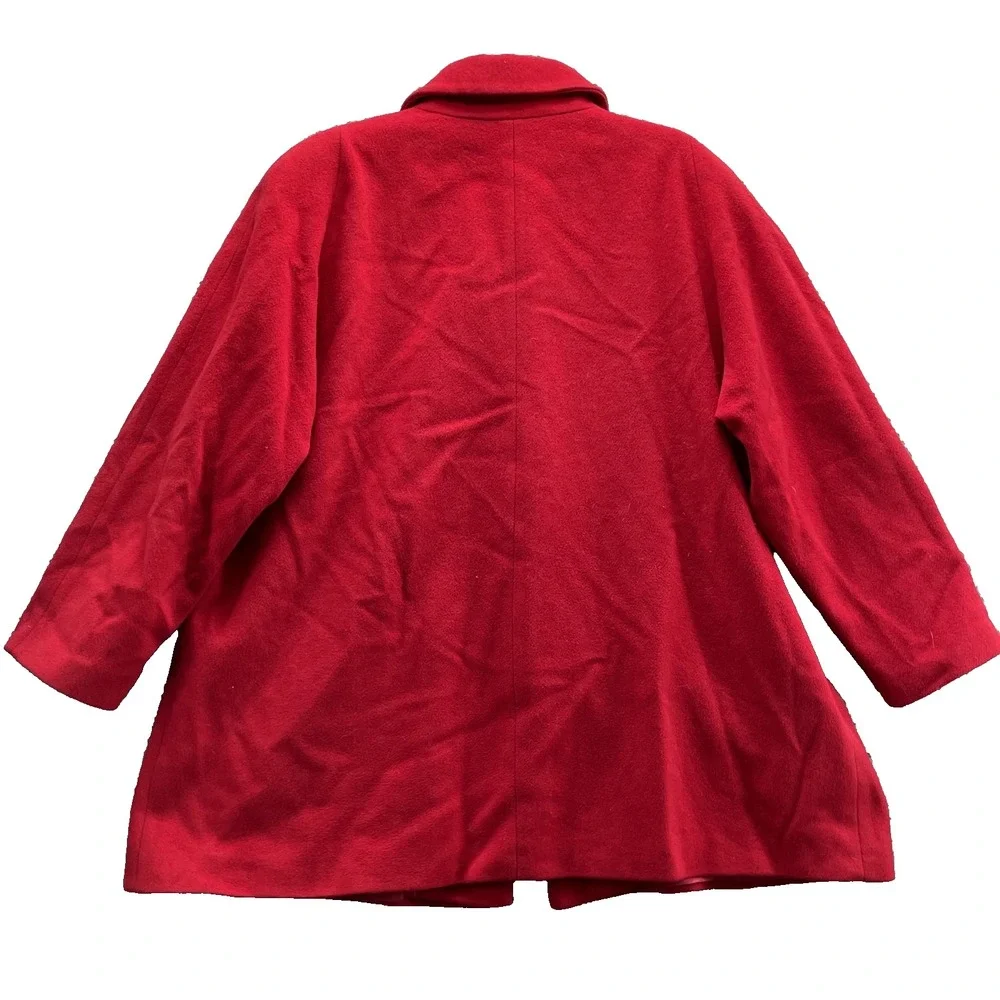 Vintage Westbound Cape‎ Swing Pea Coat Women's 20 100% Wool 1960s Preppy Classic